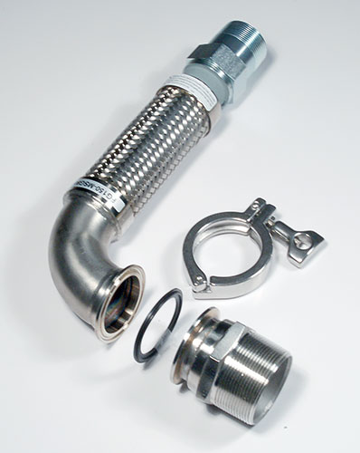 FireGuard Petroleum Tank Connectors with QuickFit End