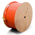 Reel of sewer cleaning hose